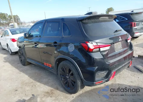 2020 Mitsubishi Outlander Sport 2.0 Be from USA, damaged, VIN JA4AP3AU9LU019737